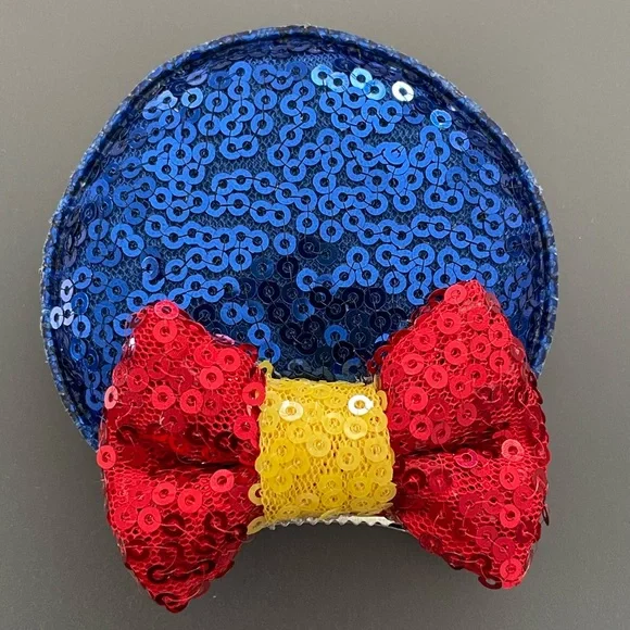 Minnie Mouse Ears Hair clips • Snow White - Picture 4 of 11